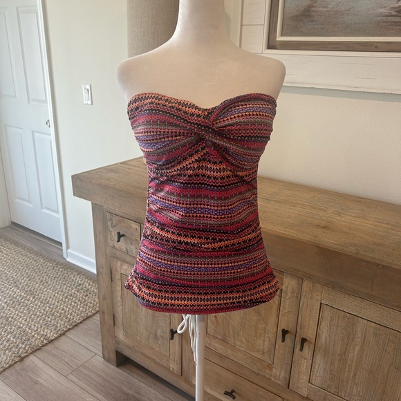 Anne Cole bandeau tankini - Picture 3 of 4